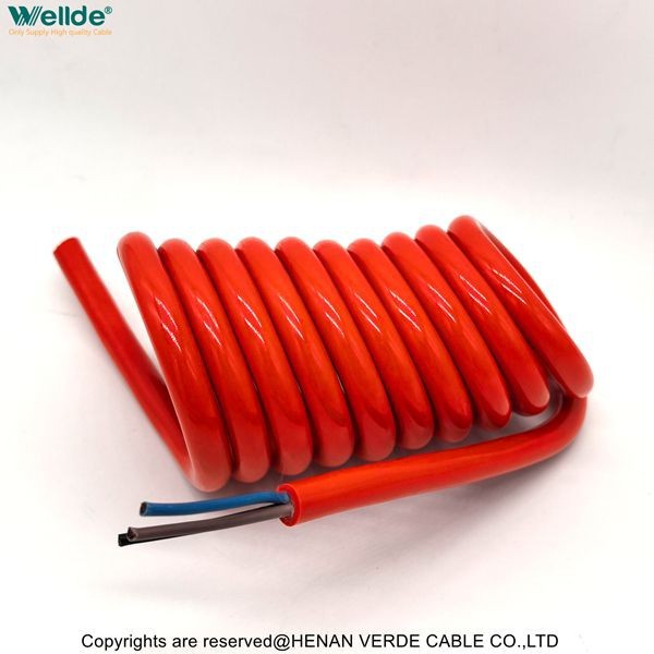3 Core Spiral Cable high quality