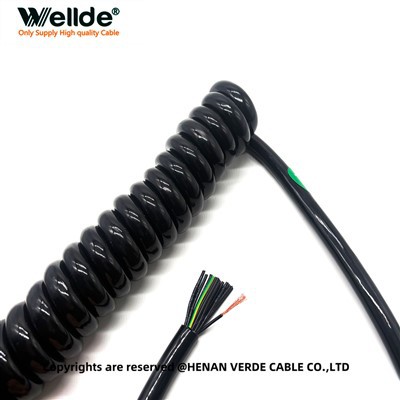 20AWG 18-жильний спіральний кабель